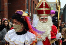 Sinterklaas komt aan in Zwolle Zuid