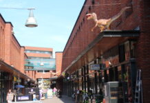 Dinosauriërs veroveren Winkelcentrum Zwolle Zuid