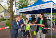 Wethouder en fietsburgemeester trots op recordaantal deelnemers verkeersexamen