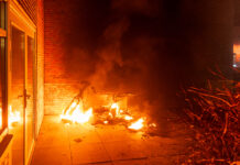 Deelscooter brandt volledig uit in Hanzeland