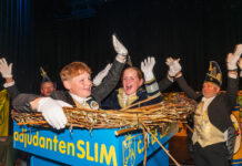 Finn en Zoë uit Zwolle Zuid adjudanten Stadsjeugdprinses Sassendonk