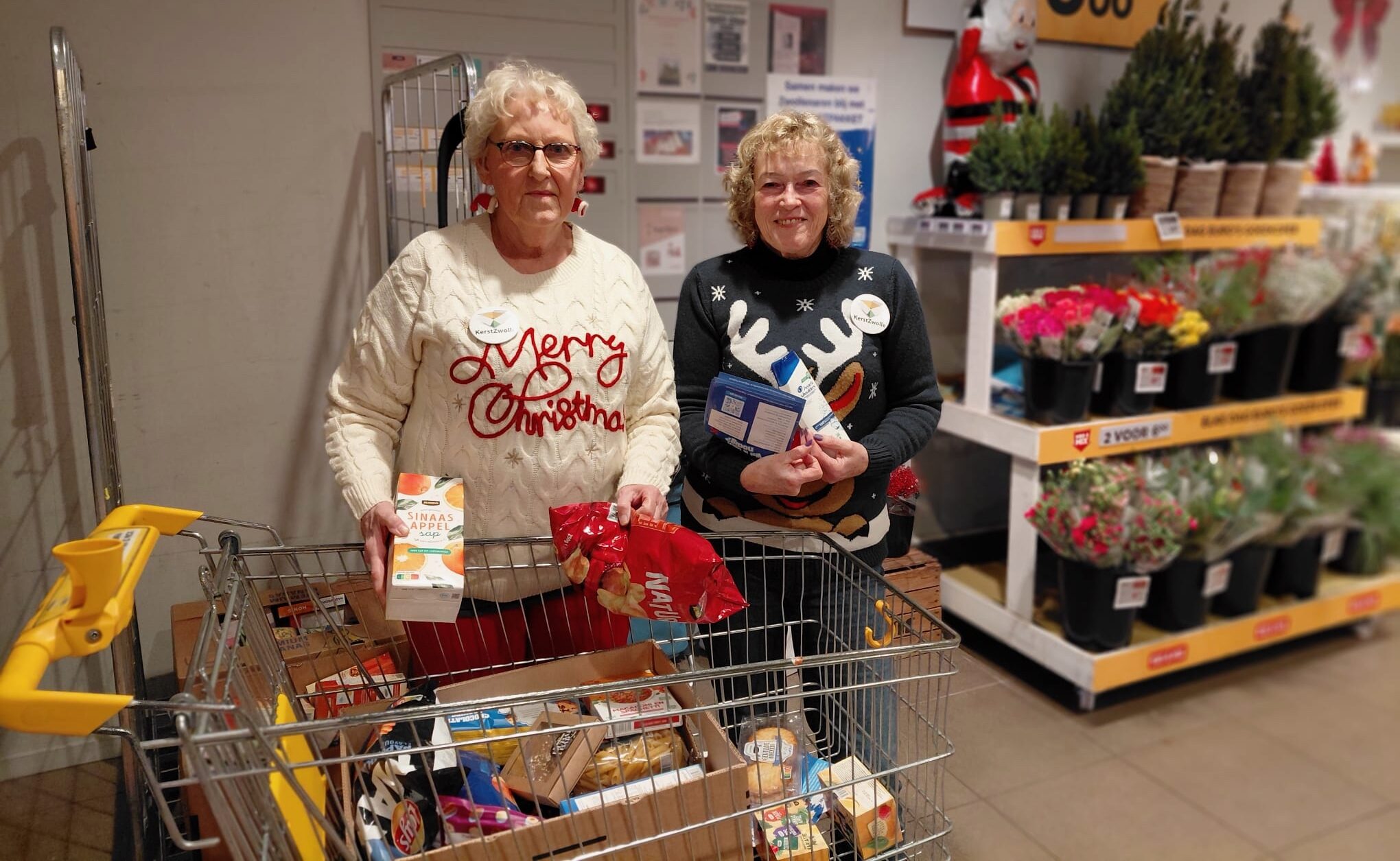 Zwolle-Zuid draagt bij aan kerstactie voor gezinnen in armoede