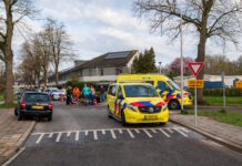 Fietser gewond na aanrijding op kruising