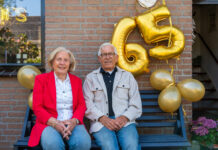 Gerrit en Helga Hultink uit Zwolle Zuid vieren 65-jarig huwelijk
